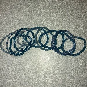 Set of beaded bracelets